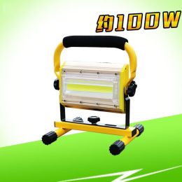 Chip flash lamp floodlight mobile charging to the red and blue lantern flashing warning lamp manufacturers wholesale