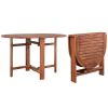 Garden Table 47.2"x27.6"x29.1" Solid Acacia Wood
