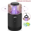 Jiffi Bug Zapper Mosquito Killer, Hangable UVA Mosquito Light, Power by 2000mAh or USB Charge, Attractant &Kill for Mosquito Outdoor and Indoor