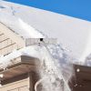 Lightweight Snow Shovel Roof Rake 20FT Extension Poly Blade Adjustable Telescoping Handle--YS