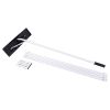 Extendable Aluminum Snow Rake, 5ft-20ft Sturdy Lightweight PP Snow Removal Tool with Wide Blade & 5-Section Tubes & TPE Anti-Skid Handle--YS