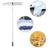 Lightweight Snow Shovel Roof Rake 20FT Extension Poly Blade Adjustable Telescoping Handle--YS