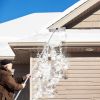 Lightweight Snow Shovel Roof Rake 20FT Extension Poly Blade Adjustable Telescoping Handle--YS