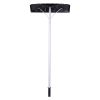 Extendable Aluminum Snow Rake, 5ft-20ft Sturdy Lightweight PP Snow Removal Tool with Wide Blade & 5-Section Tubes & TPE Anti-Skid Handle--YS