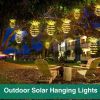4PCS Solar Pineapple LED Lights Waterproof Hanging Lantern Garden Decor 60 LEDs