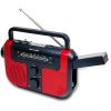WeatherX AM/FM w/ Flashlight Rechargable batteries hand crank solar charging emegency siren