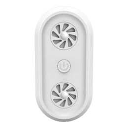 Dual Speaker Ultrasonic Pest Repellent Unit (Color: White)