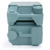 Lightweight Portable Toilet,  Flushable Camping Toilet, Sanitary Outdoor Travel Toilet for Tents Boats Semi Trucks RV Campers