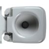 Lightweight Portable Toilet,  Flushable Camping Toilet, Sanitary Outdoor Travel Toilet for Tents Boats Semi Trucks RV Campers