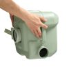 Lightweight Portable Toilet,  Flushable Camping Toilet, Sanitary Outdoor Travel Toilet for Tents Boats Semi Trucks RV Campers