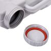 Lightweight Portable Toilet,  Flushable Camping Toilet, Sanitary Outdoor Travel Toilet for Tents Boats Semi Trucks RV Campers