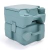 Lightweight Portable Toilet,  Flushable Camping Toilet, Sanitary Outdoor Travel Toilet for Tents Boats Semi Trucks RV Campers