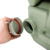Lightweight Portable Toilet,  Flushable Camping Toilet, Sanitary Outdoor Travel Toilet for Tents Boats Semi Trucks RV Campers