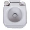 Lightweight Portable Toilet,  Flushable Camping Toilet, Sanitary Outdoor Travel Toilet for Tents Boats Semi Trucks RV Campers