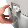 Lightweight Portable Toilet,  Flushable Camping Toilet, Sanitary Outdoor Travel Toilet for Tents Boats Semi Trucks RV Campers