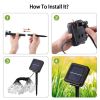 21FT Outdoor Solar Powered 30 LED String Light