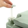 Lightweight Portable Toilet,  Flushable Camping Toilet, Sanitary Outdoor Travel Toilet for Tents Boats Semi Trucks RV Campers