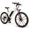 26 Inch Electric Bike Power Assist Electric Bicycle E-Bike 350W Motor Moped Bike